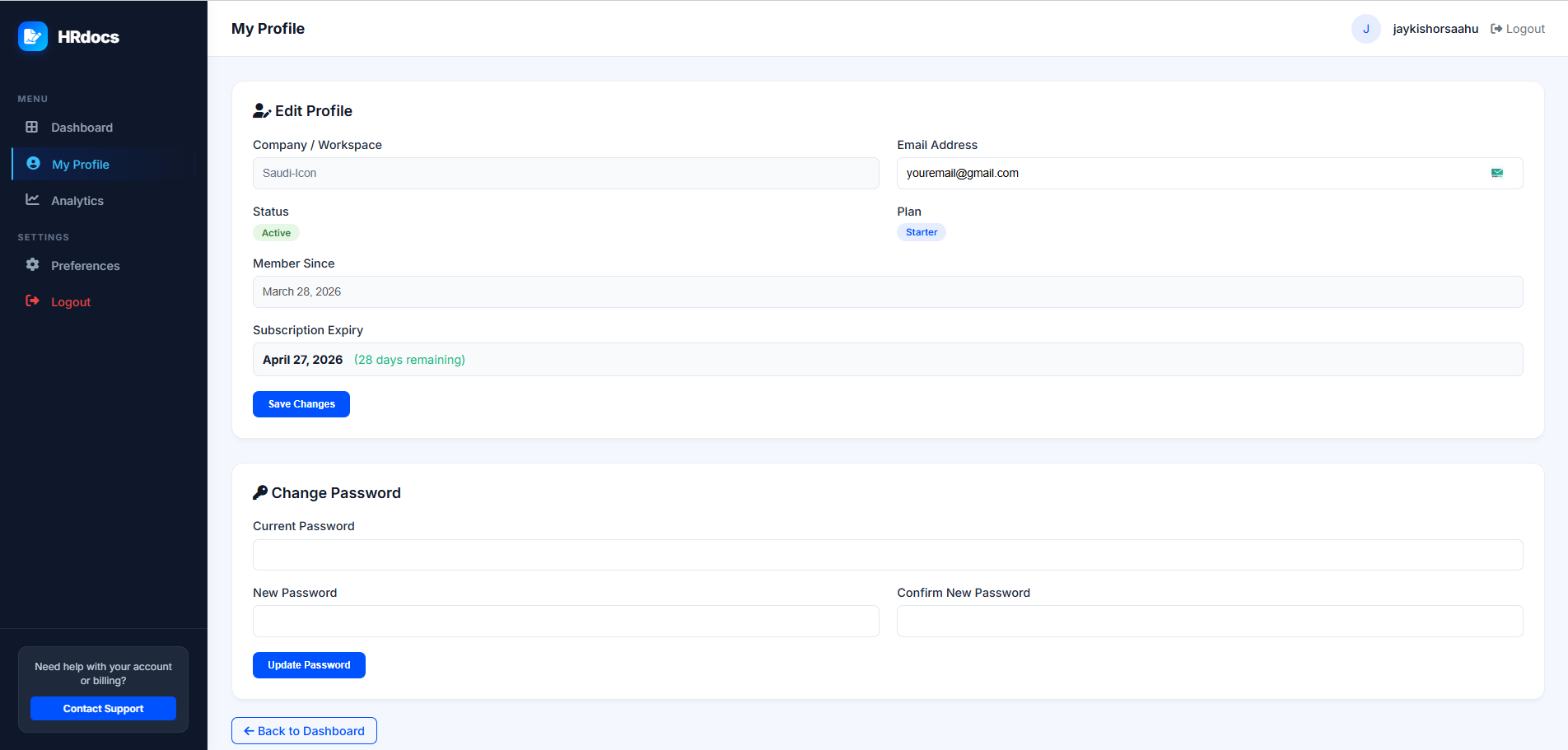 Dashboard Preview 3